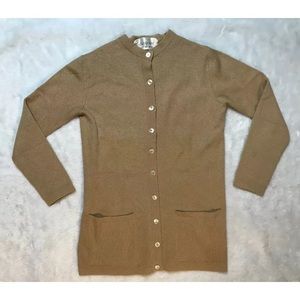 Yves Saint Laurent Cardigan Beige Size 40/ 8 Wool